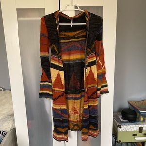 Free people hooded sweater